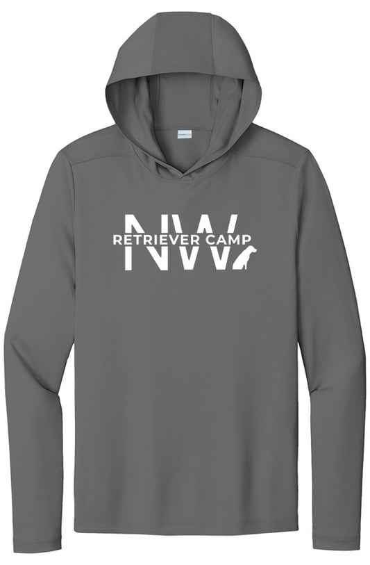 NW Retriever Camp Posi UV Pro Hoodie Smoke Grey