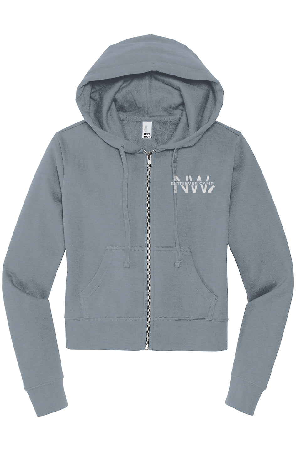 NW Retriever Camp District Womens Zip Hoodie