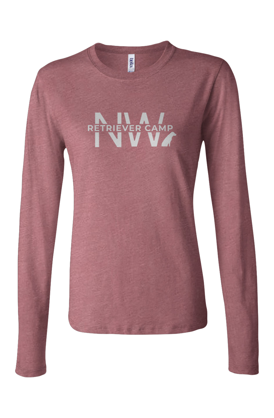 NW Retriever Camp Women’s Long Sleeve Tee Bella Canvas