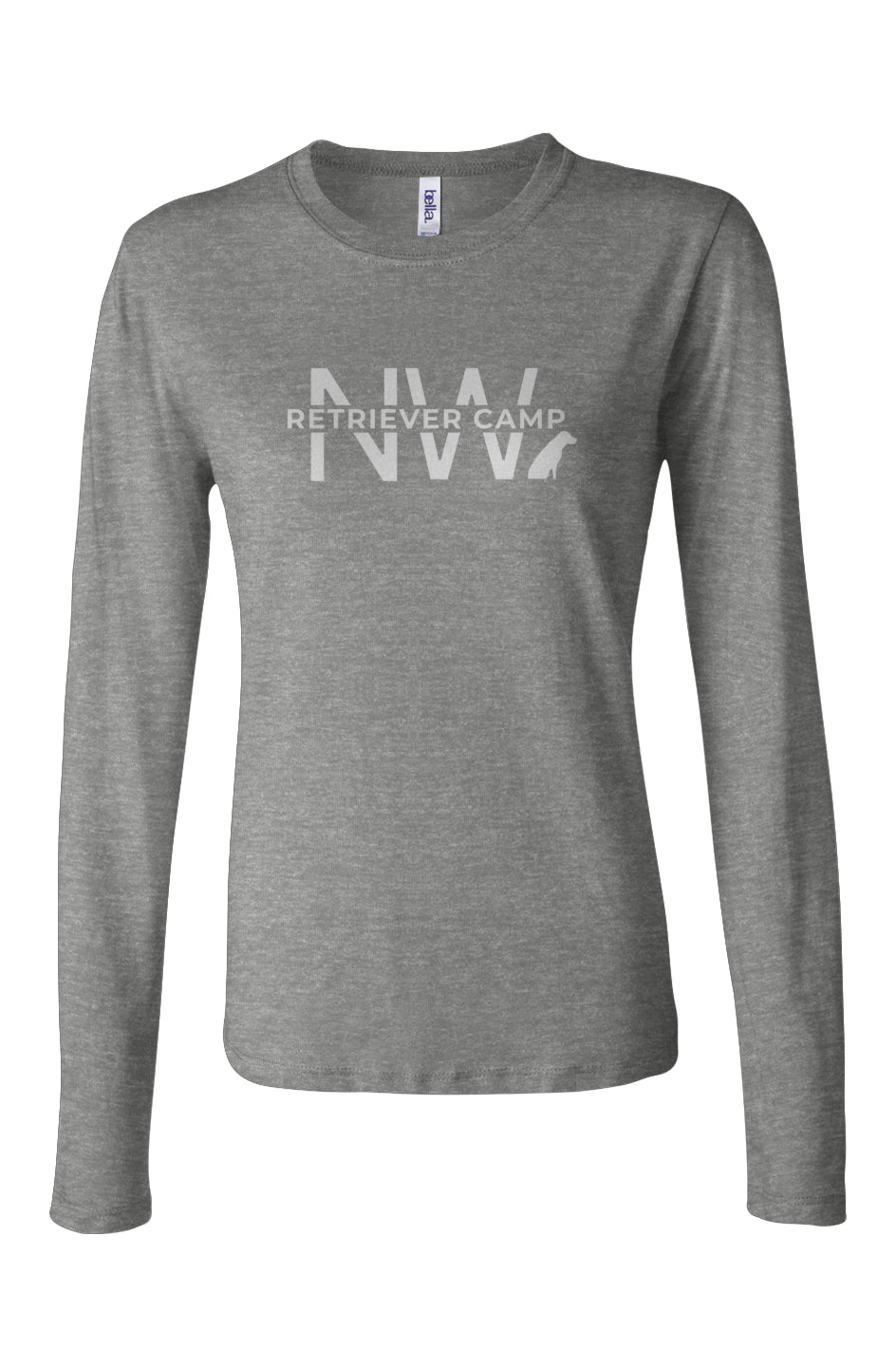NW Retriever Camp Women’s Long Sleeve Tee Bella Canvas