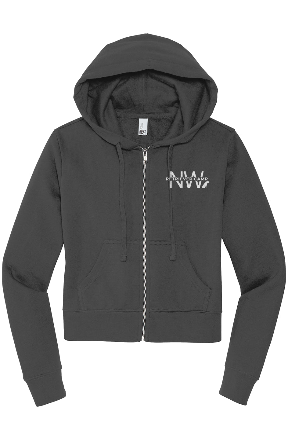 NW Retriever Camp District Womens Zip Hoodie