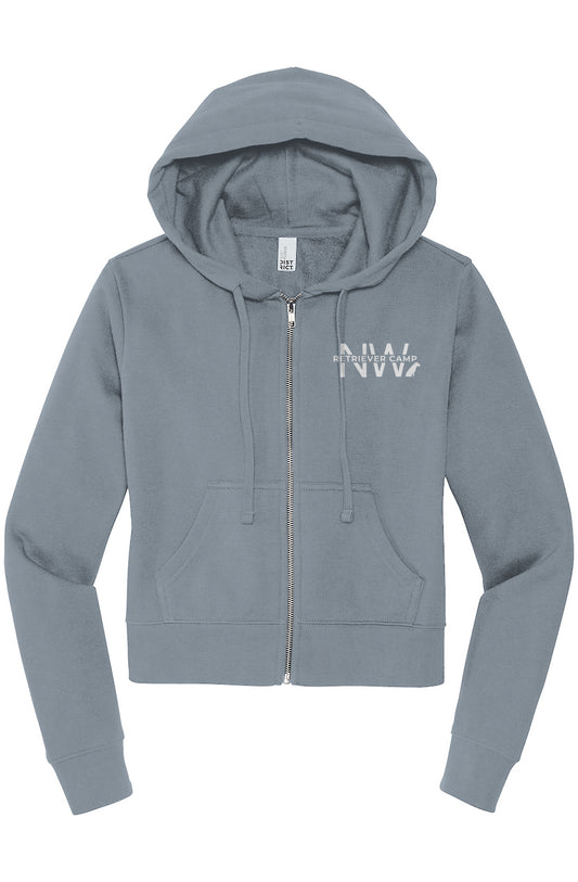 NW Retriever Camp District Womens Zip Hoodie