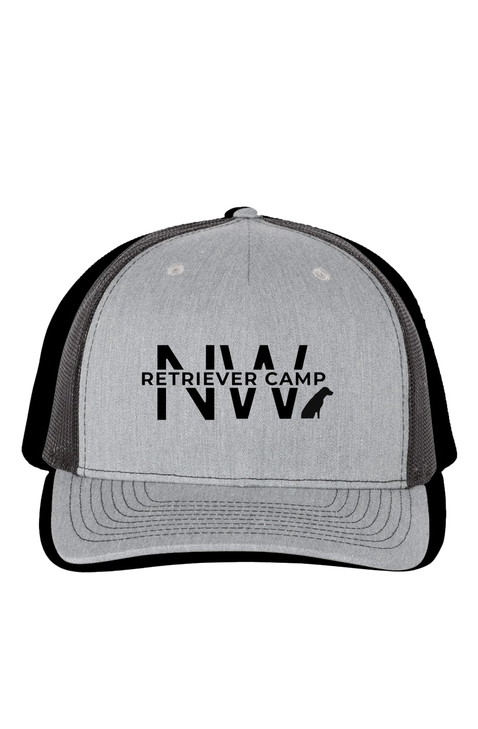 NW Retriever Camp Richardson Richardson 112 Trucker Hat - Grey/Black