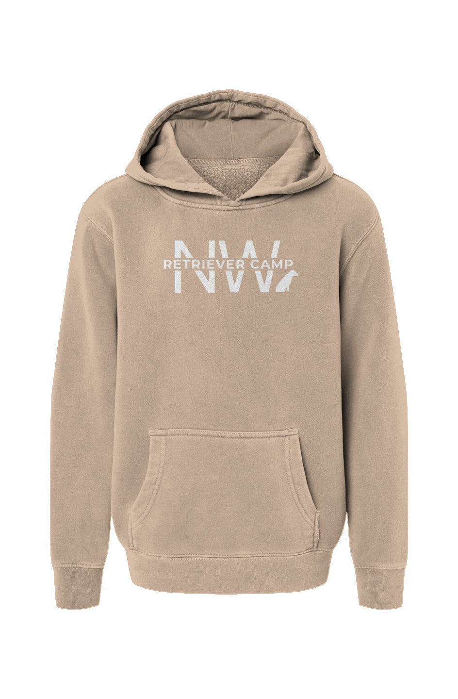 NW Retriever Camp Youth Independent Trading Pigment-Dyed Hoodie
