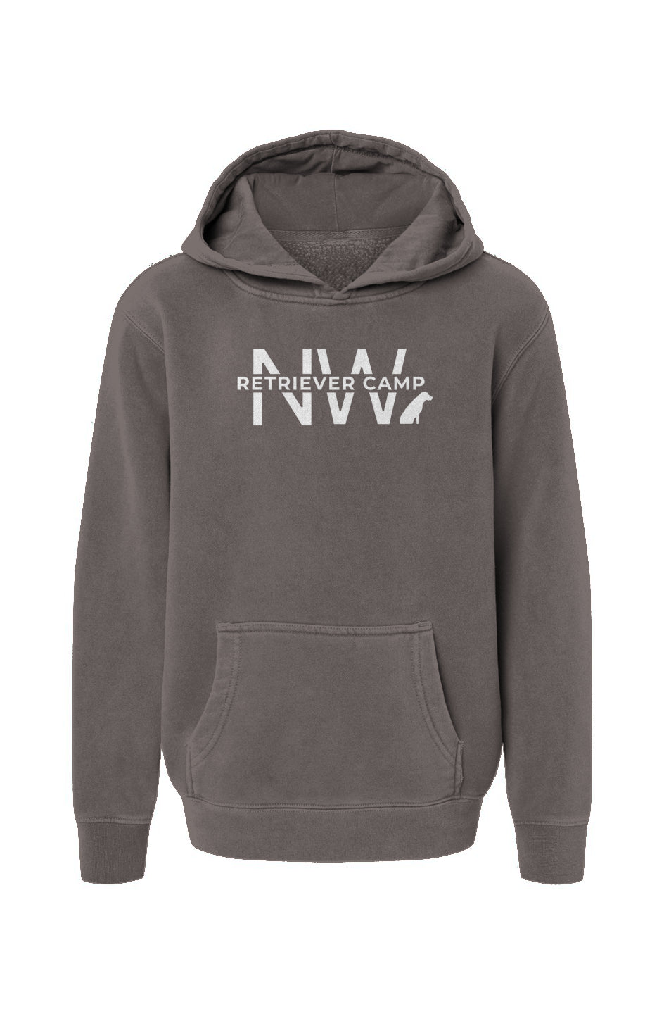 NW Retriever Camp Youth Independent Trading Pigment-Dyed Hoodie