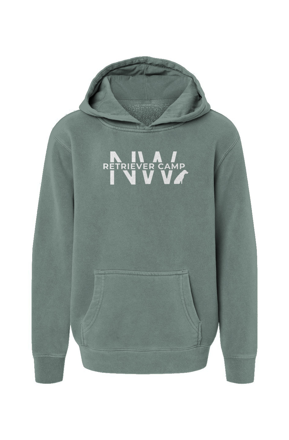 NW Retriever Camp Youth Independent Trading Pigment-Dyed Hoodie