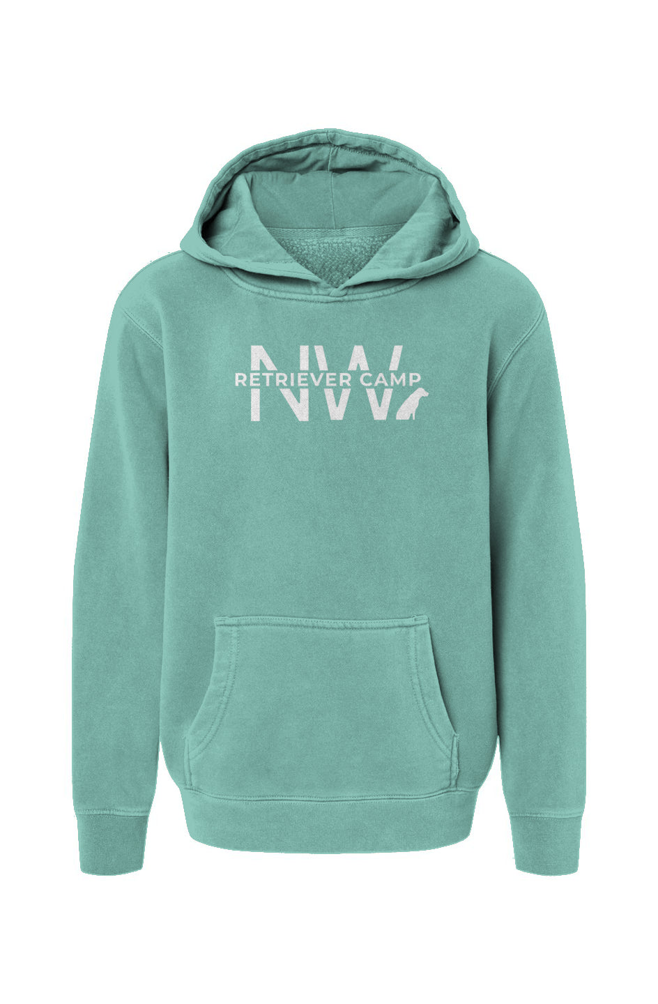 NW Retriever Camp Youth Independent Trading Pigment-Dyed Hoodie