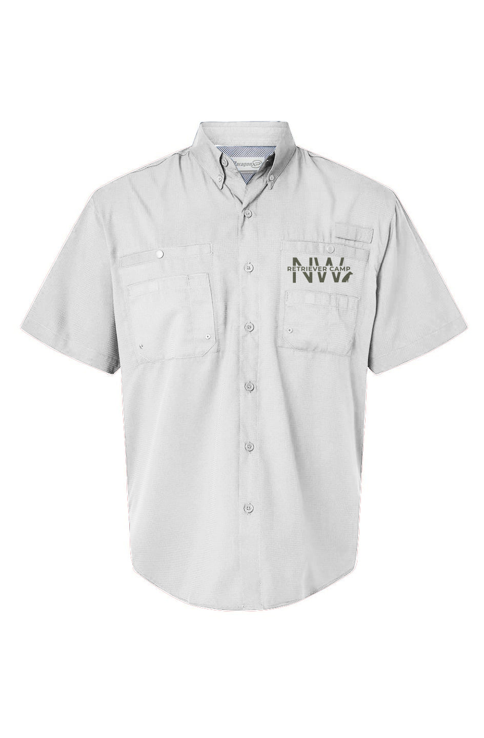 NW Retriever Camp Hatteras Fishing Shirt (White)