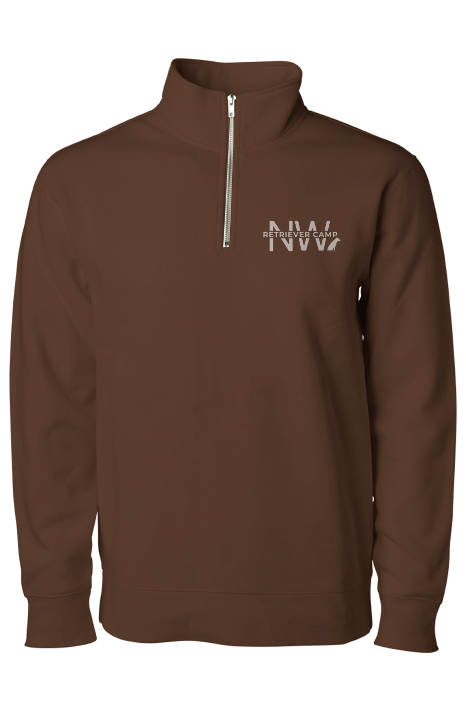 NW Retriever Camp Midweight Quarter Zip Pullover (Brown)